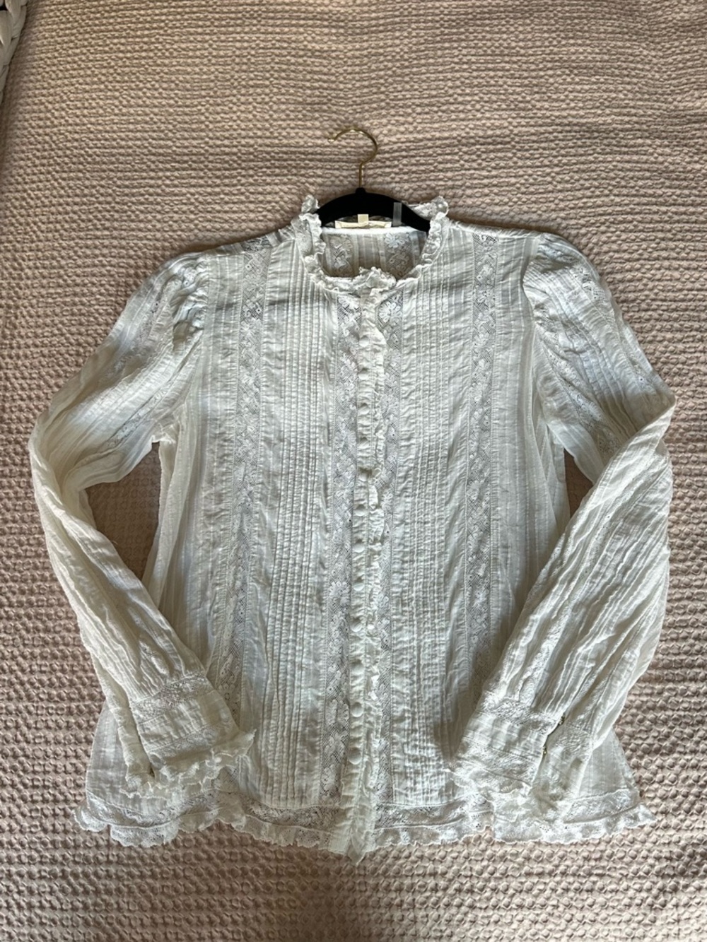Love Shack Fancy Lace Blouse